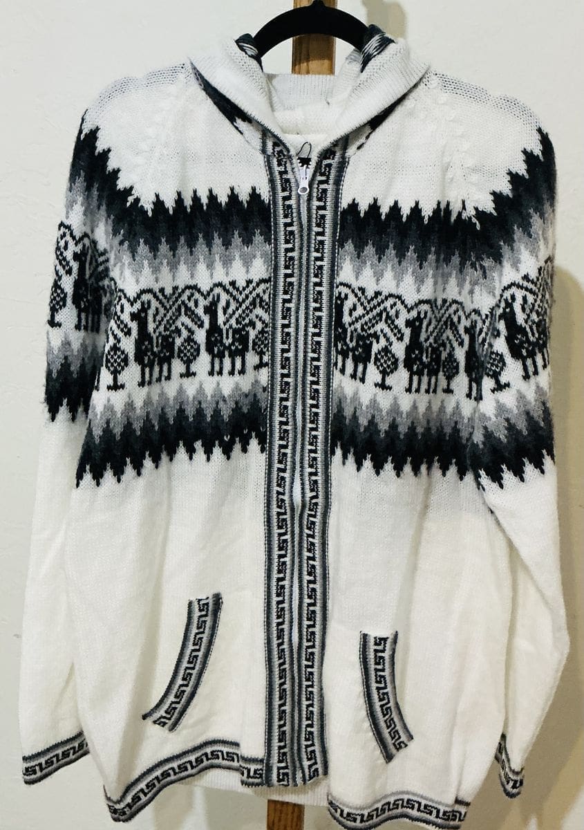 Large Alpaca Blend Poncho (Ultra Cozy) - Image 7