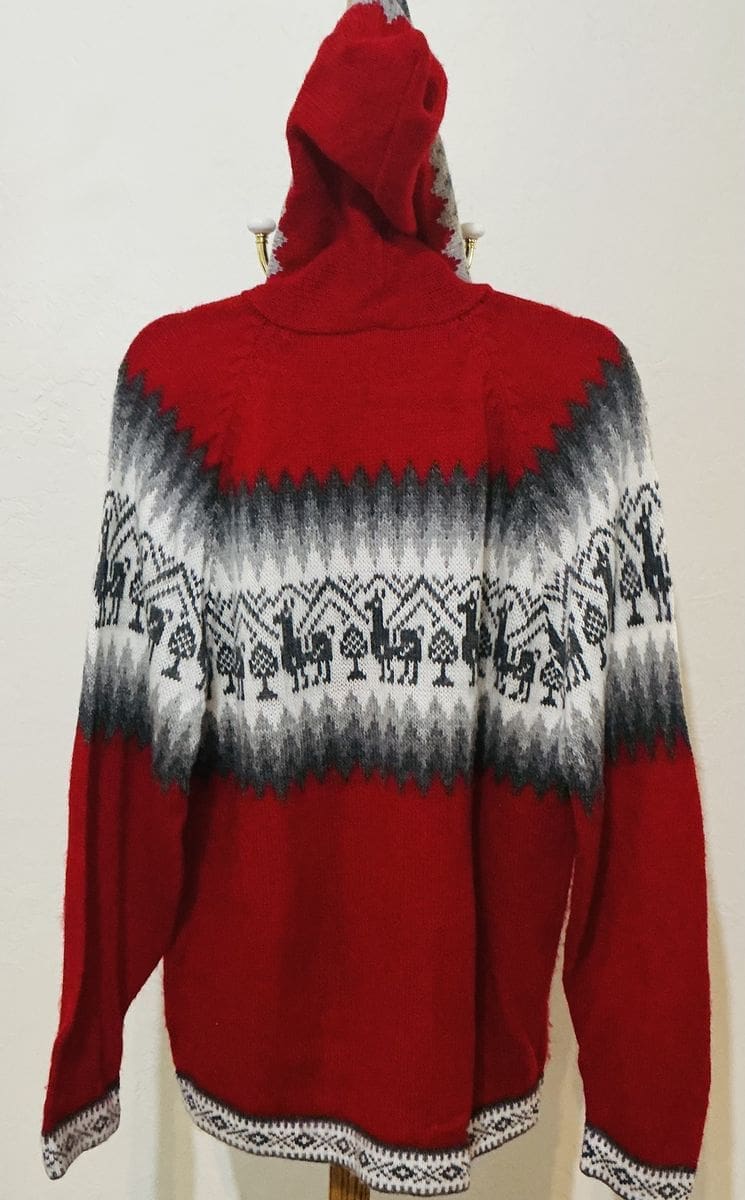 Large Alpaca Blend Poncho (Ultra Cozy) - Image 10
