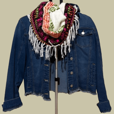 Ponchitos – Alpaca Blend Poncho + Scarf - Image 2